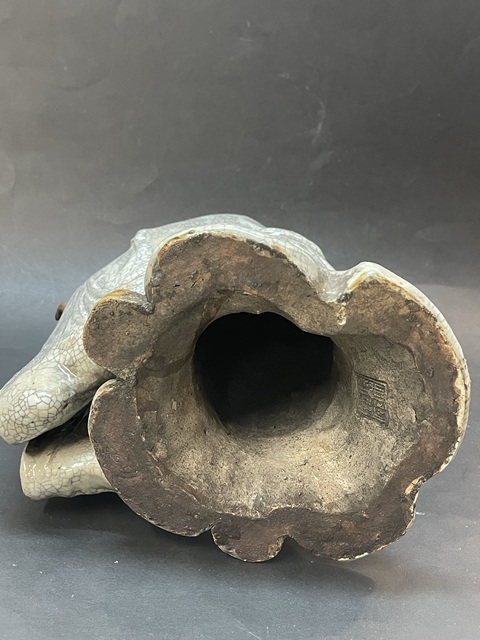 古玩雜項石灣窯羅漢真品鑒賞圖