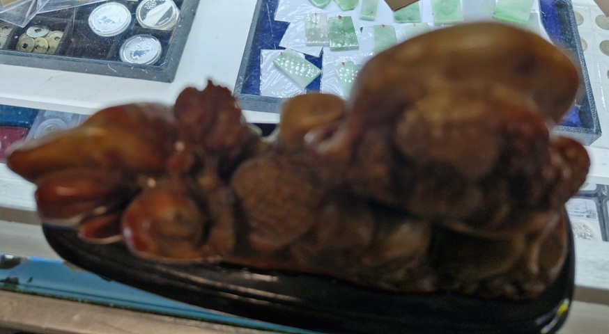 古玩雜項壽山石擺件真品鑒賞圖