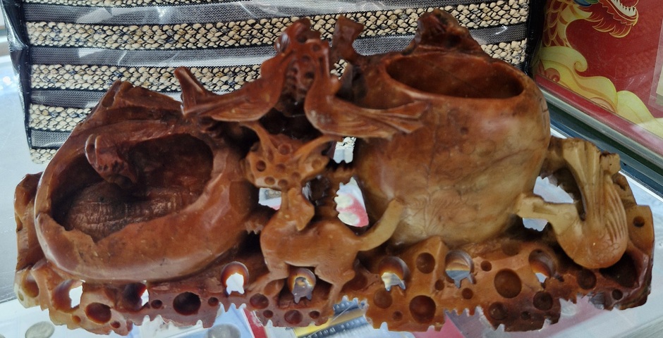 古玩雜項壽山石擺件真品鑒賞圖