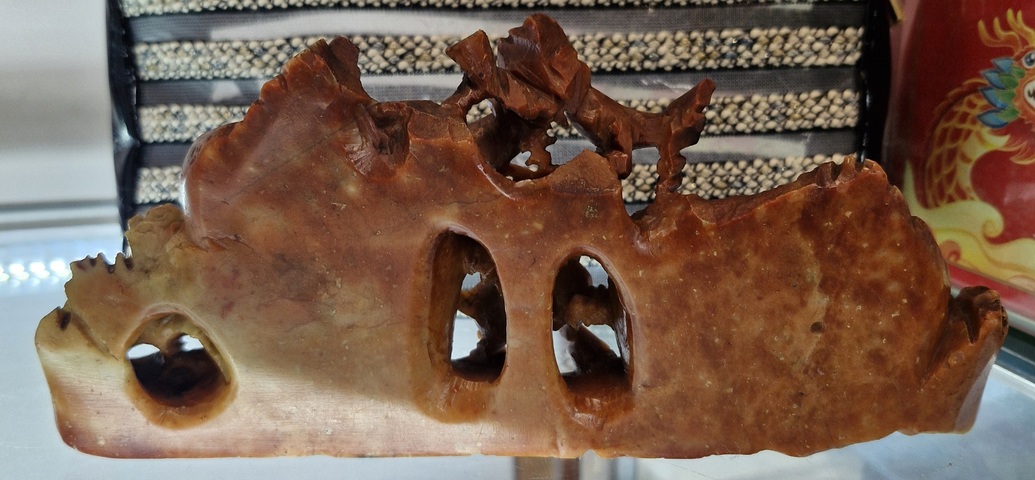 古玩雜項壽山石擺件真品鑒賞圖