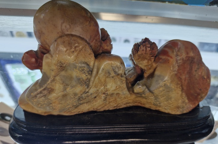 古玩雜項壽山石擺件真品鑒賞圖