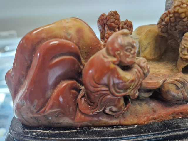 古玩雜項壽山石擺件真品鑒賞圖