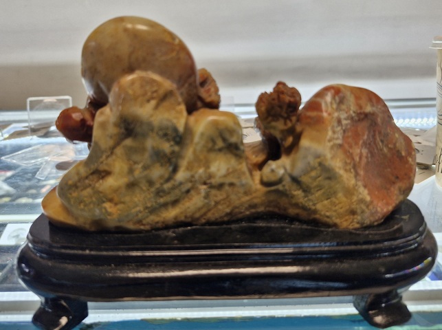 古玩雜項壽山石擺件真品鑒賞圖