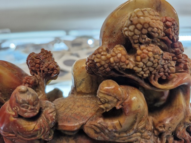 古玩雜項壽山石擺件真品鑒賞圖