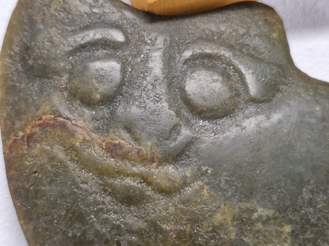 古玩玉器做舊仿古“玉刀”真品鑒賞圖