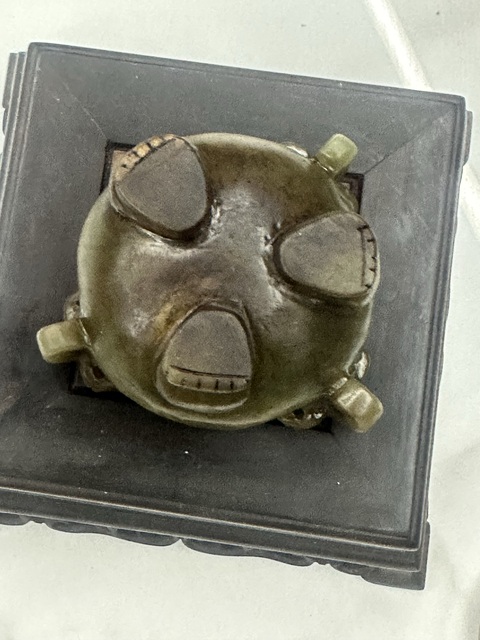 古玩玉器和田玉雕“三足爐”真品鑒賞圖