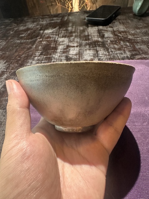 古玩陶瓷北宋晚期建窯灰背盞真品鑒賞圖