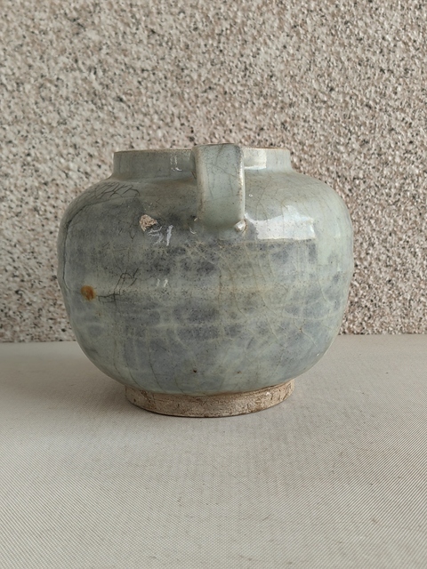 古玩陶瓷晚明執壺真品鑒賞圖