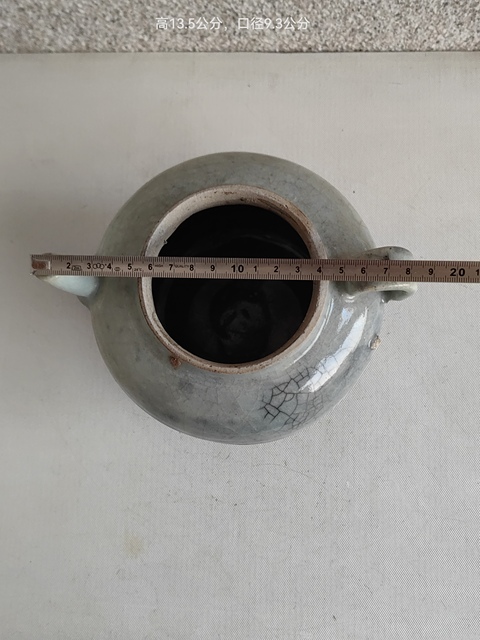 古玩陶瓷晚明執壺真品鑒賞圖