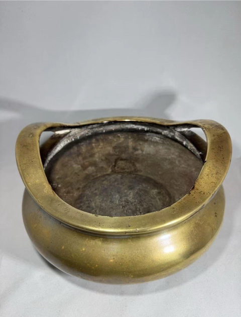 古玩銅器爐子真品鑒賞圖