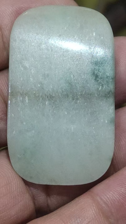 古玩玉器翡翠背云真品鑒賞圖