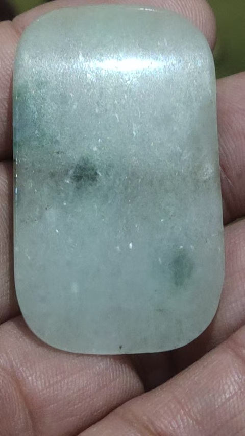 古玩玉器翡翠背云真品鑒賞圖