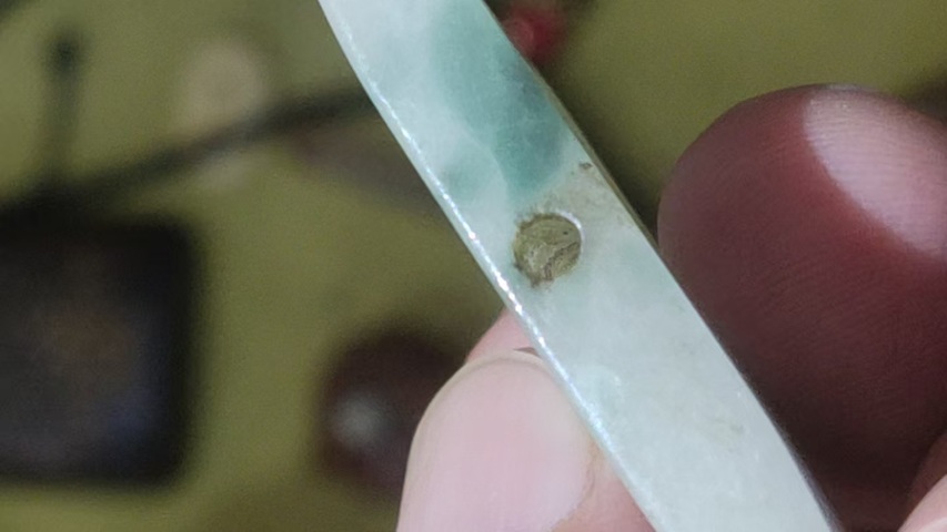 古玩玉器翡翠背云真品鑒賞圖