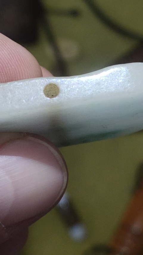 古玩玉器翡翠背云真品鑒賞圖