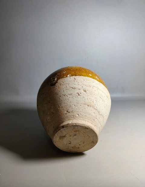 古玩陶瓷褐釉雙系罐真品鑒賞圖