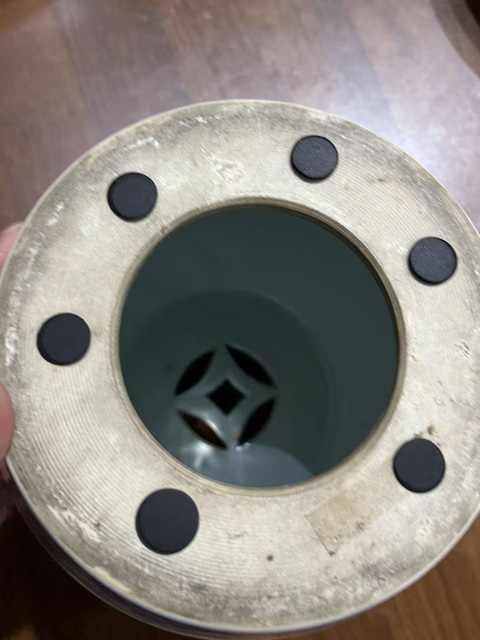 古玩陶瓷龍紋青花繡蹲真品鑒賞圖