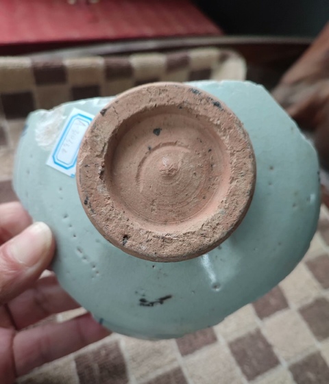 古玩陶瓷青花瓷片真品鑒賞圖