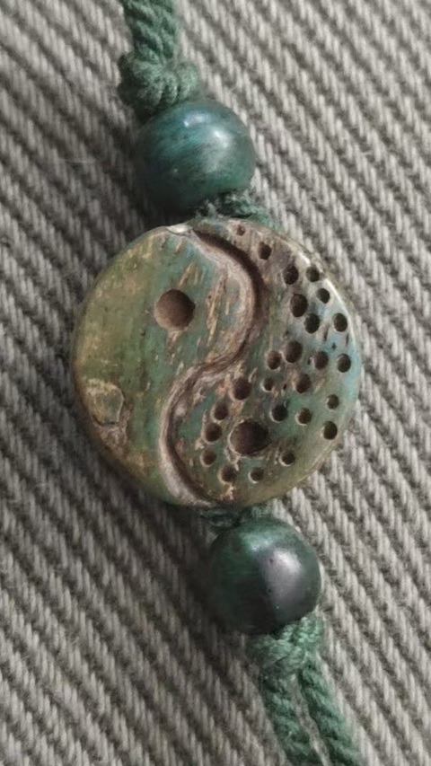古玩雜項花片吊墜真品鑒賞圖