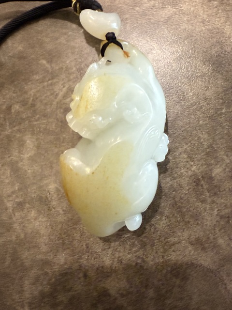 古玩玉器白玉貔貅真品鑒賞圖