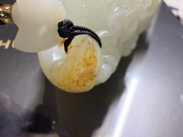 古玩玉器白玉貔貅真品鑒賞圖