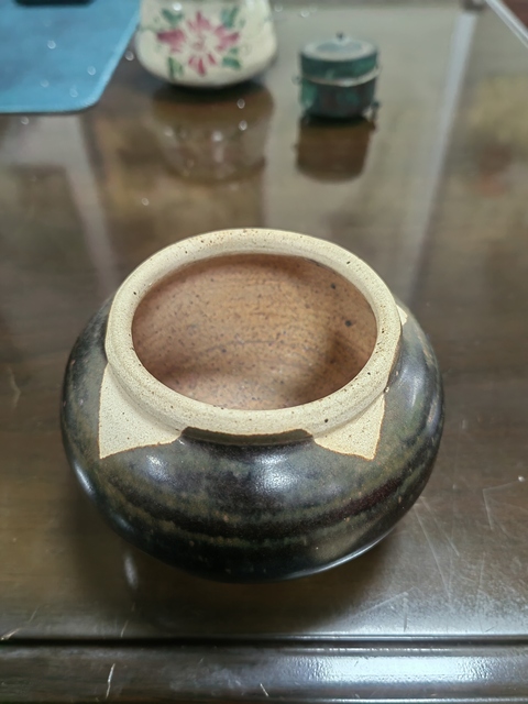 古玩陶瓷金元陜西窯口黑釉罐真品鑒賞圖