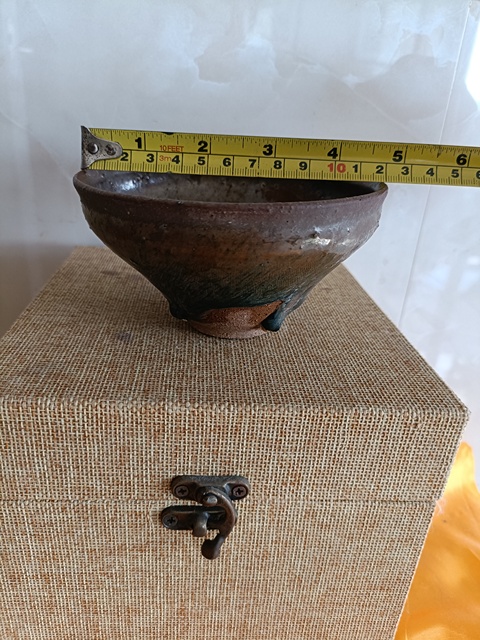 古玩陶瓷南宋建窯系福清窯兔毫束口盞拍賣，當前價格1880元