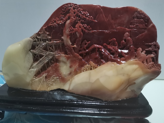 古玩雜項壽山石擺件真品鑒賞圖