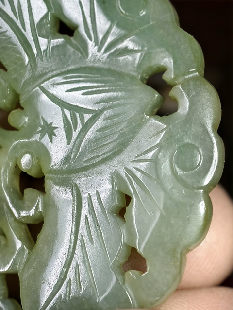 古玩玉器蝴蝶佩拍賣，當(dāng)前價(jià)格3500元