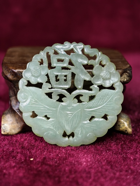 古玩玉器蝴蝶佩拍賣，當(dāng)前價(jià)格3500元
