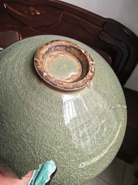 古玩陶瓷東溝青瓷碗真品鑒賞圖