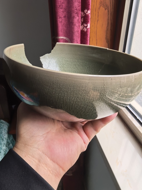 古玩陶瓷東溝青瓷碗真品鑒賞圖