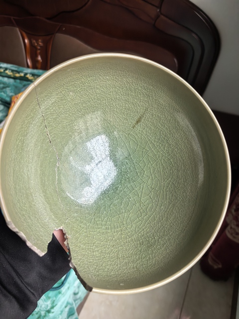 古玩陶瓷東溝青瓷碗真品鑒賞圖