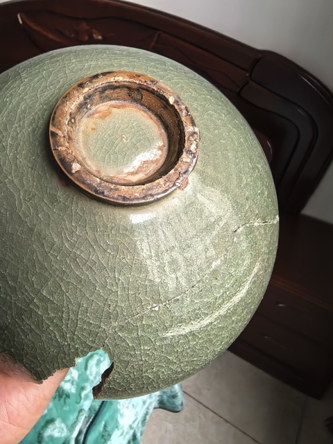 古玩陶瓷東溝青瓷碗真品鑒賞圖