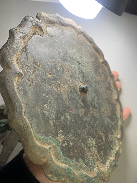 古玩銅器銅鏡真品鑒賞圖