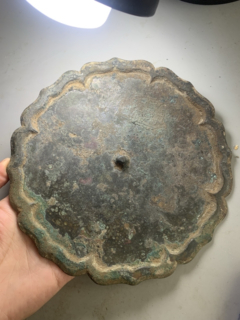 古玩銅器銅鏡真品鑒賞圖