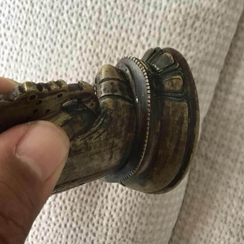 古玩銅器宗喀巴真品鑒賞圖
