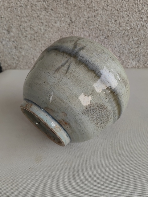 古玩陶瓷明末清初青花罐拍賣，當前價格680元