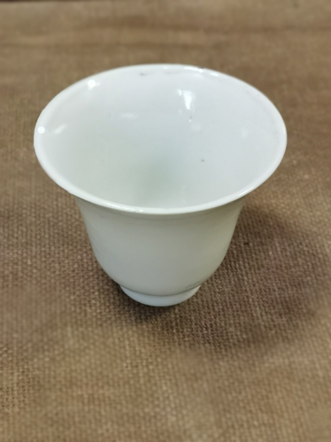 古玩陶瓷白釉杯真品鑒賞圖