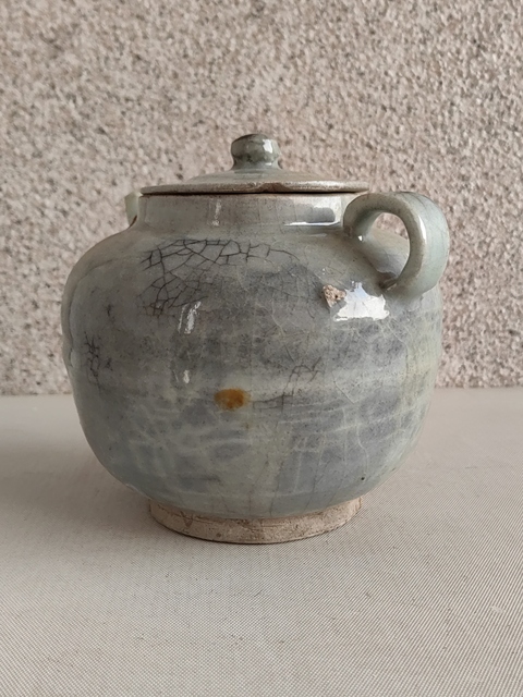 古玩陶瓷晚明執壺拍賣，當前價格680元