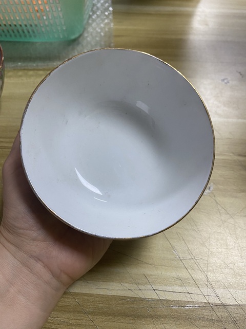 古玩陶瓷廣彩碗真品鑒賞圖