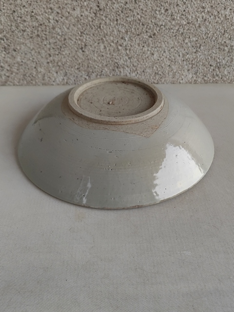 古玩陶瓷魚紋青花盤拍賣，當(dāng)前價格680元