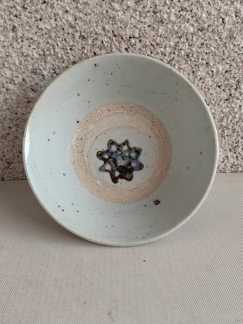 古玩陶瓷清早期花卉紋青花碗拍賣，當(dāng)前價(jià)格580元
