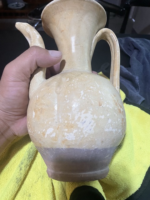 古玩陶瓷瓜棱執(zhí)壺真品鑒賞圖