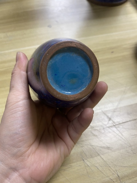 古玩銅器景泰藍瓶真品鑒賞圖