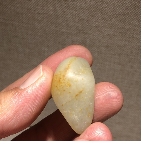 古玩玉器籽料原石真品鑒賞圖