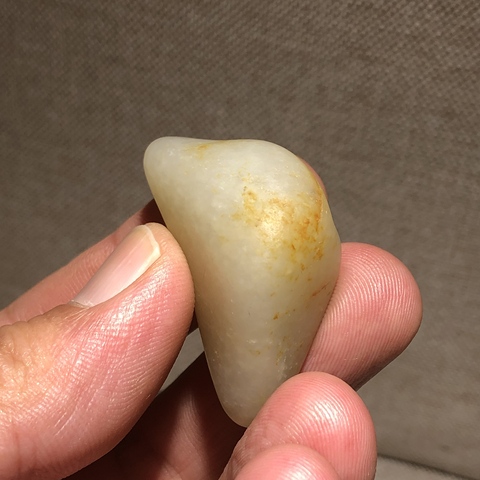 古玩玉器籽料原石真品鑒賞圖