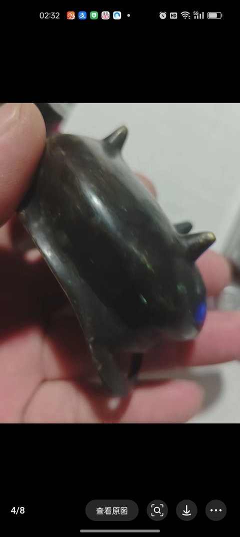 古玩銅器銅爐真品鑒賞圖