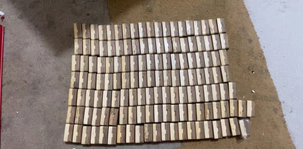 古玩雜項竹骨麻將真品鑒賞圖