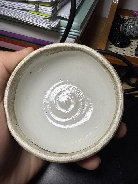 古玩陶瓷青花留白冰梅紋罐真品鑒賞圖