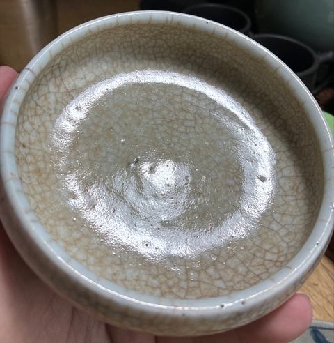 古玩陶瓷哥釉水洗真品鑒賞圖